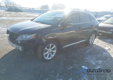 2011 Lexus Rx 350 from USA, damaged, VIN 2T2ZK1BA9BC043981